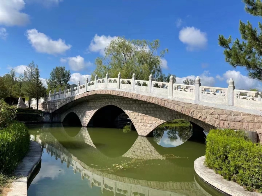 中华永久陵园现场景观展示